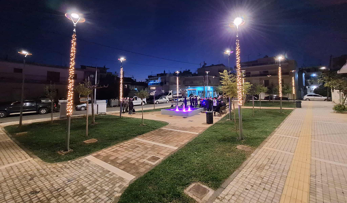 Καλαμάτα: Μία ακόμα βιοκλιματικά αναπλασμένη πλατεία