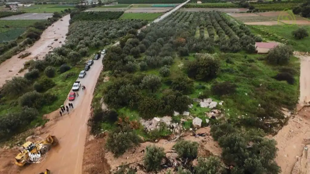 Πλημμύρες στα Ίρια