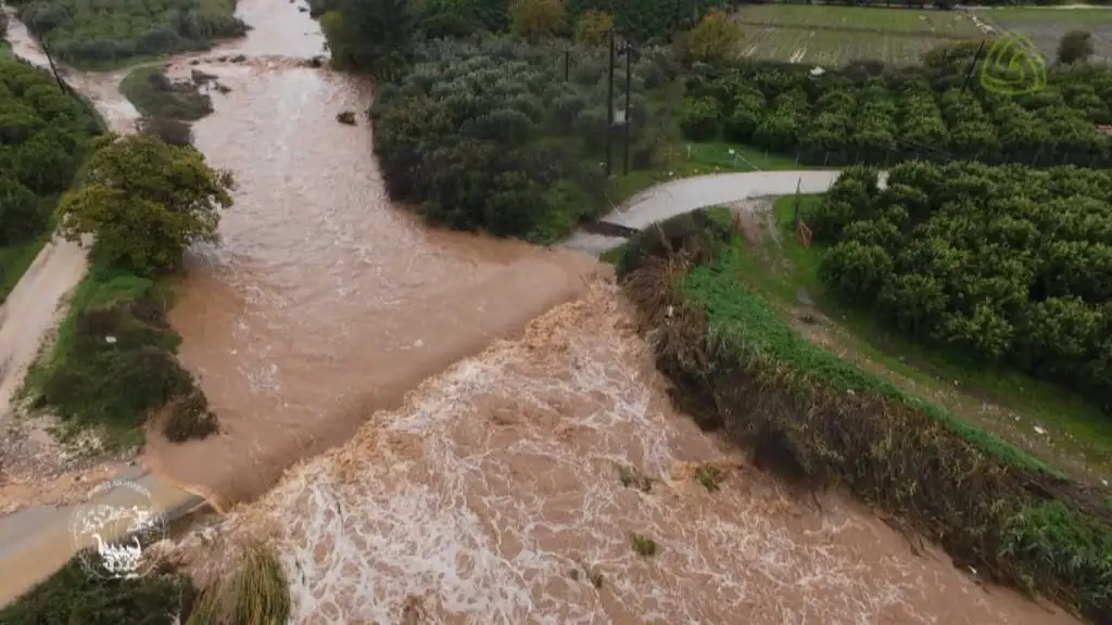 Πλημμύρες στα Ίρια