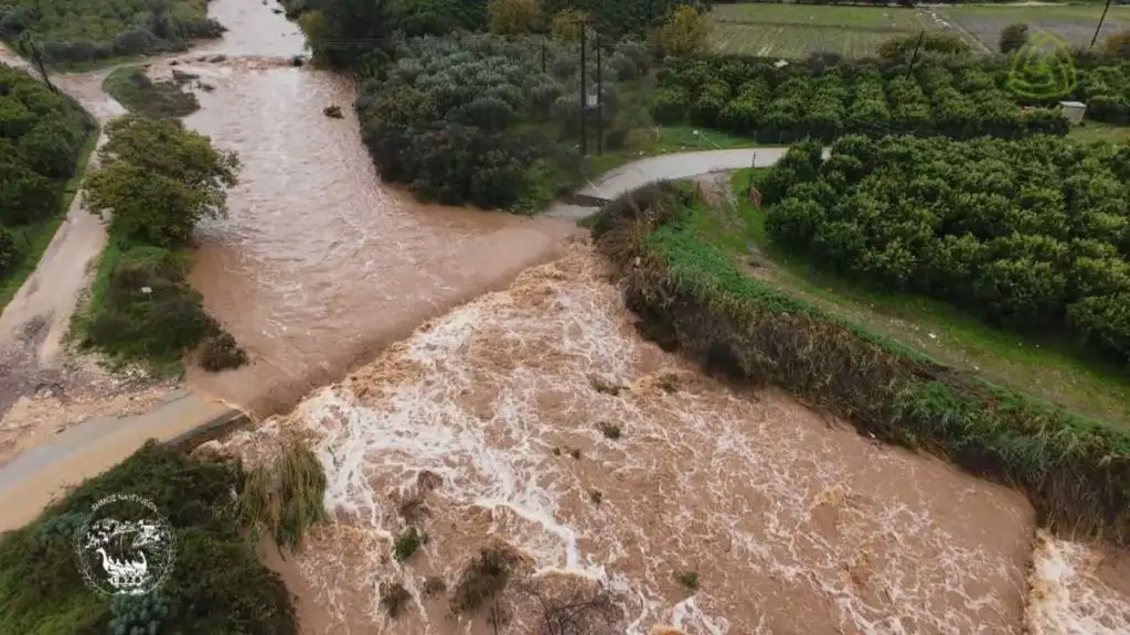 Πλημμύρες στα Ίρια