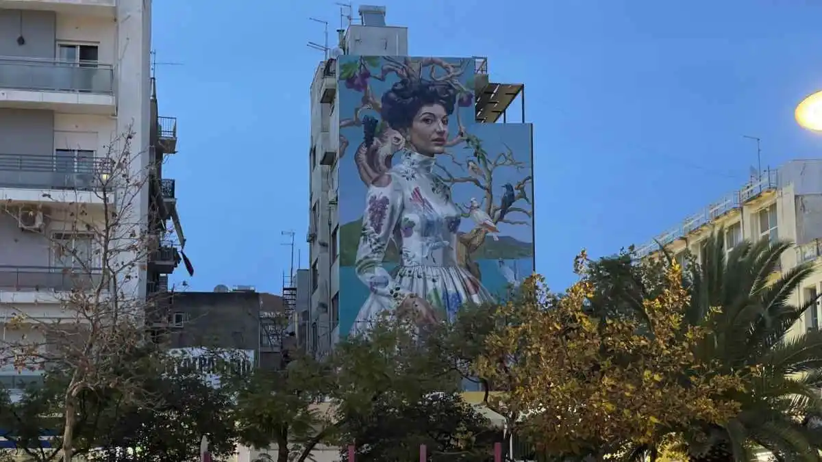 Η καλύτερη τοιχογραφία στον κόσμο για τον Νοέμβριο 2025 βρίσκεται στην Καλαμάτα