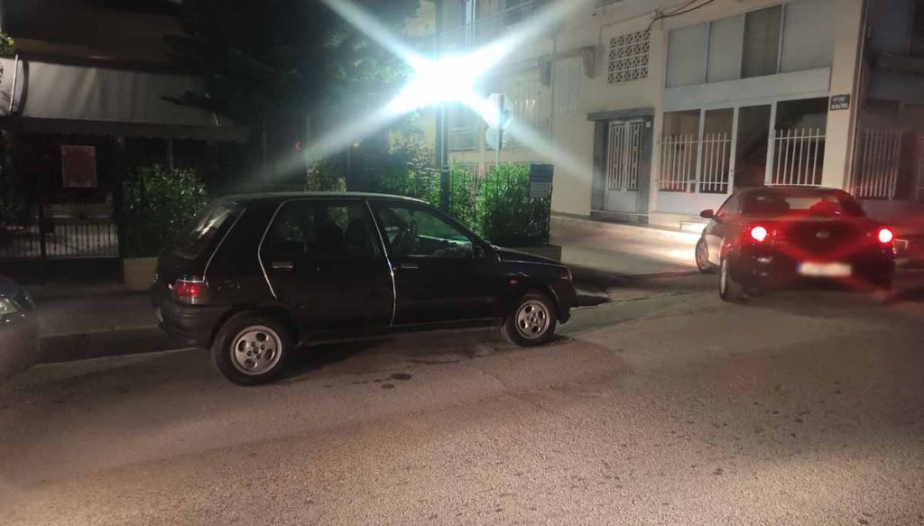 Τρακάρισμα στην οδό Γούναρη στο Άργος