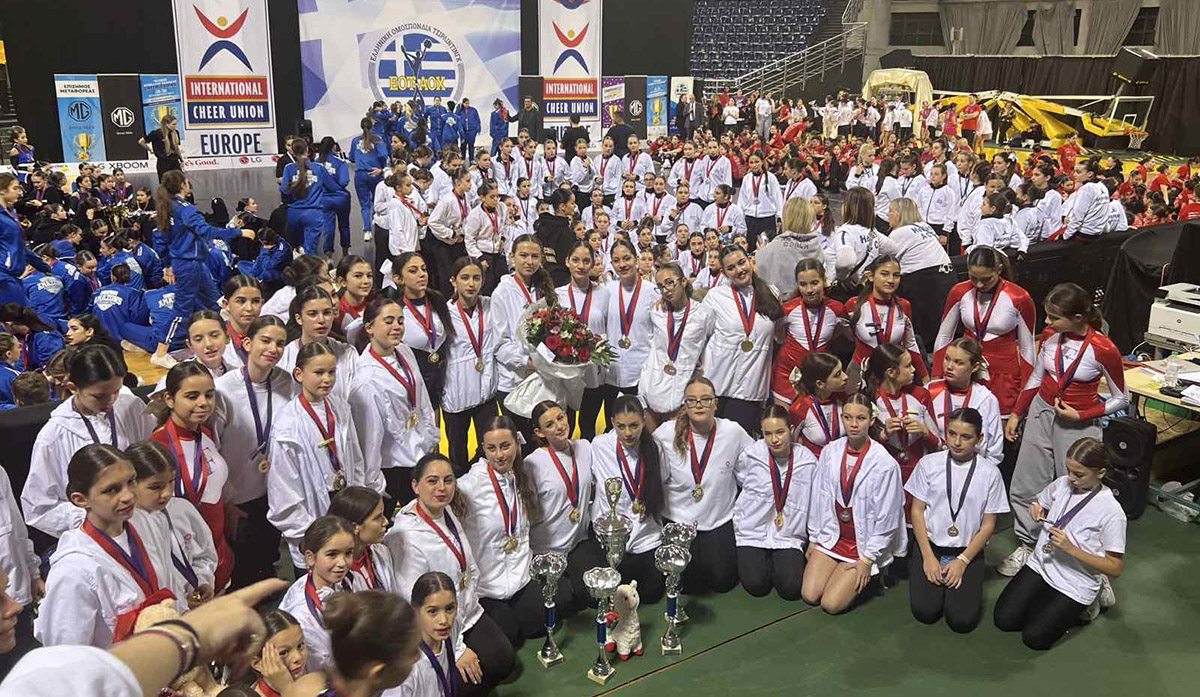 Λάμψη για το Ναύπλιο στο Cheerleading – Eισιτήριο για το Παγκόσμιο Κύπελλο