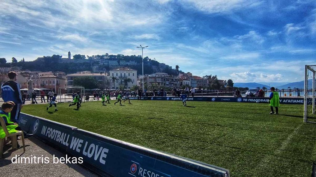 Αναπτυξιακό φεστιβάλ ποδοσφαίρου στο Λιμάνι Ναυπλίου