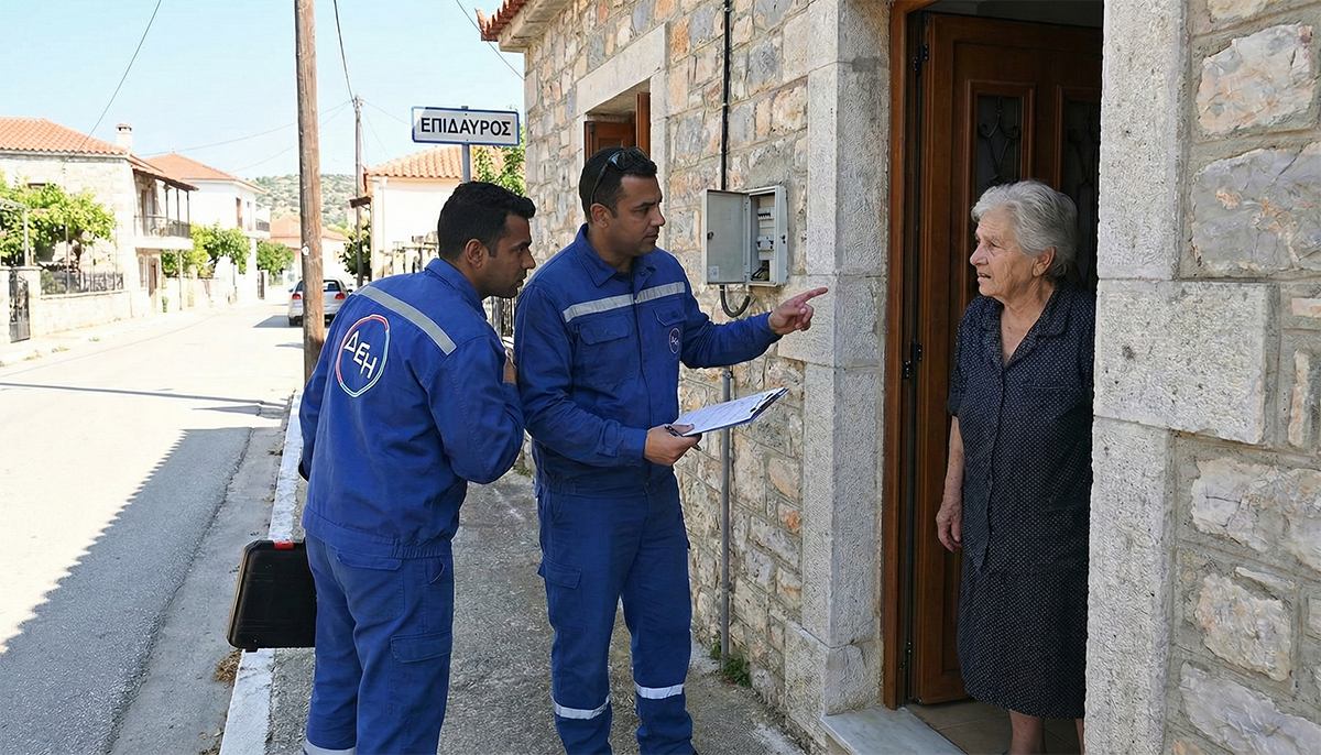 Απάτη με «βλάβη της ΔΕΗ» στην Επίδαυρο: Τι να προσέχετε