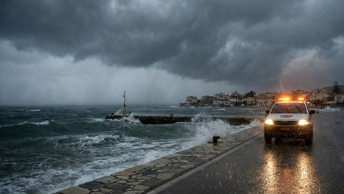 Κακοκαιρία: «Red Code» για 5 Περιφέρειες – Στο «μάτι» του κυκλώνα η Πελοπόννησος