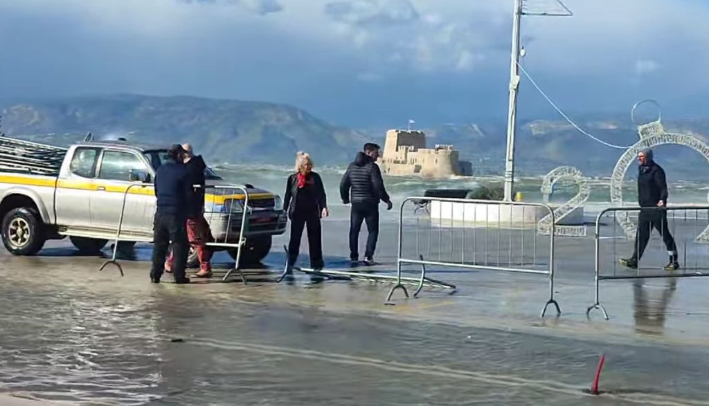 Άνεμοι Ναύπλιο πλημμύρα