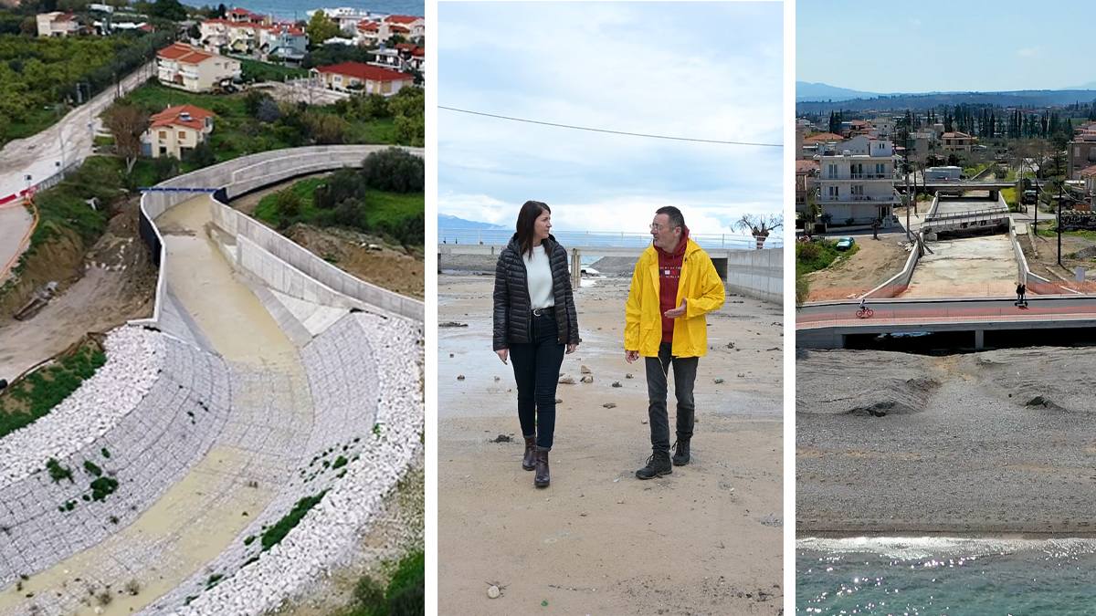 Δήμος Σικυωνίων: Ένας «μαραθώνιος» έργων για την αντιπλημμυρική θωράκιση του παραλιακού μετώπου