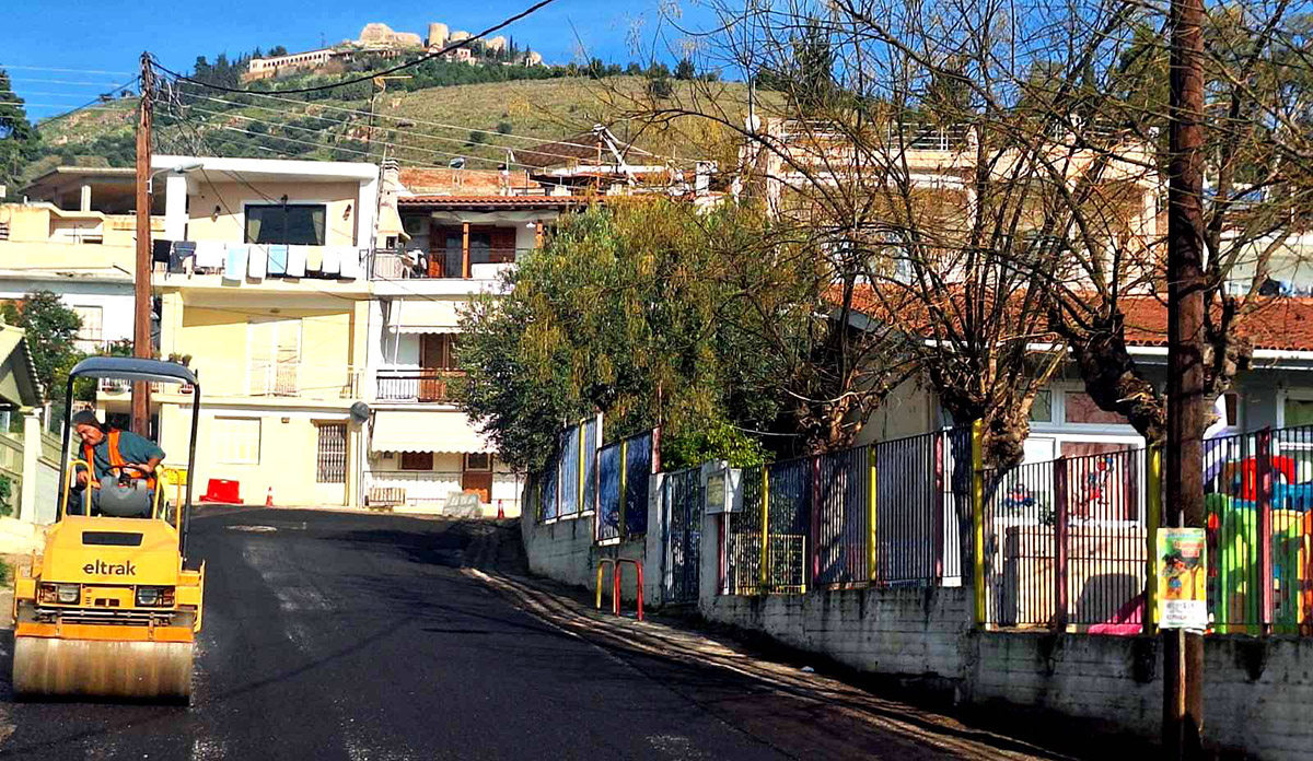 Άργος: Αλλάζει όψη το οδικό δίκτυο στο Συνοικισμό