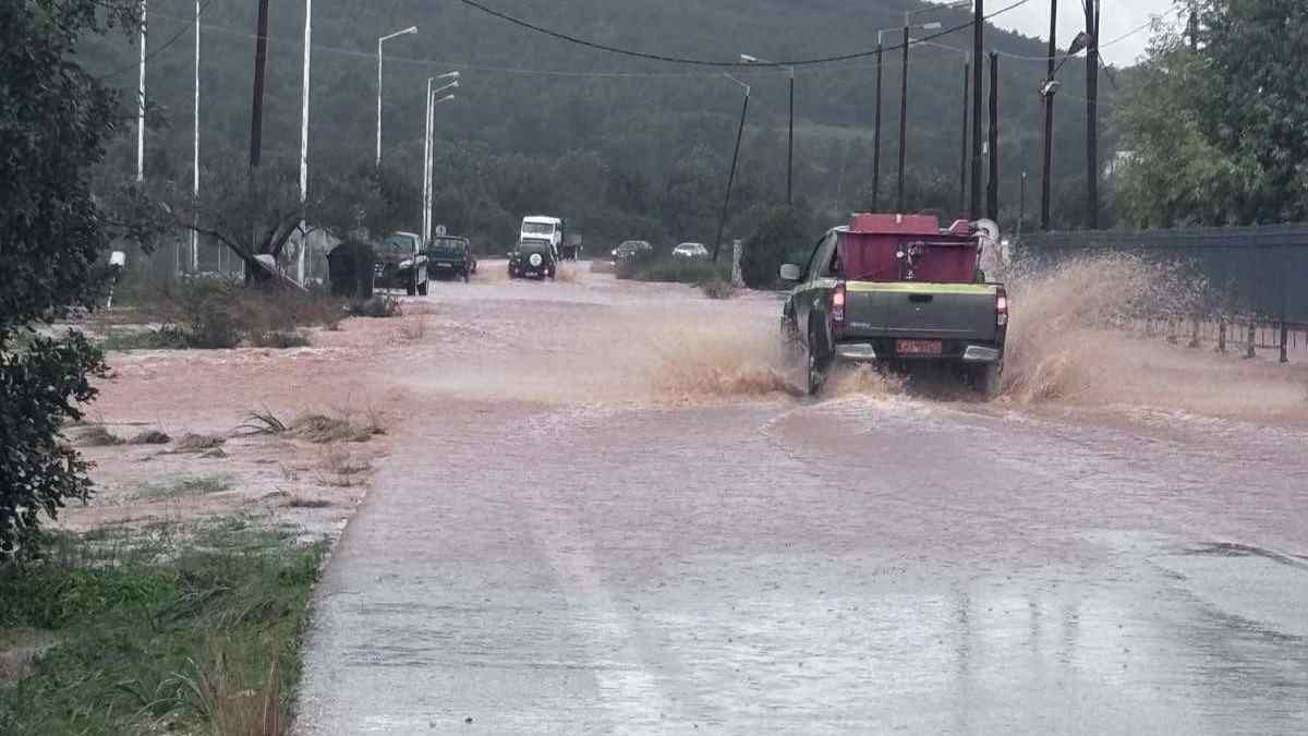«Βούλιαξαν» τα Δίδυμα Αργολίδας – Πάνω από 116 τόνοι νερού ανά στρέμμα