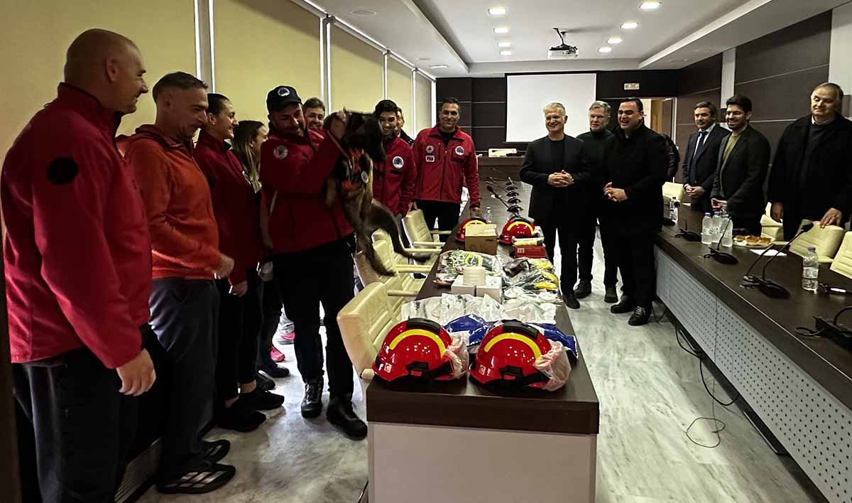 Πολύτιμη βοήθεια για την Ελληνική Ομάδα Διάσωσης Λακωνίας