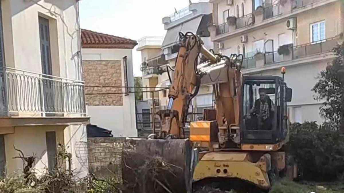 Ξεκίνησε η διάνοιξη της οδού Κανελλοπούλου στο Άργος