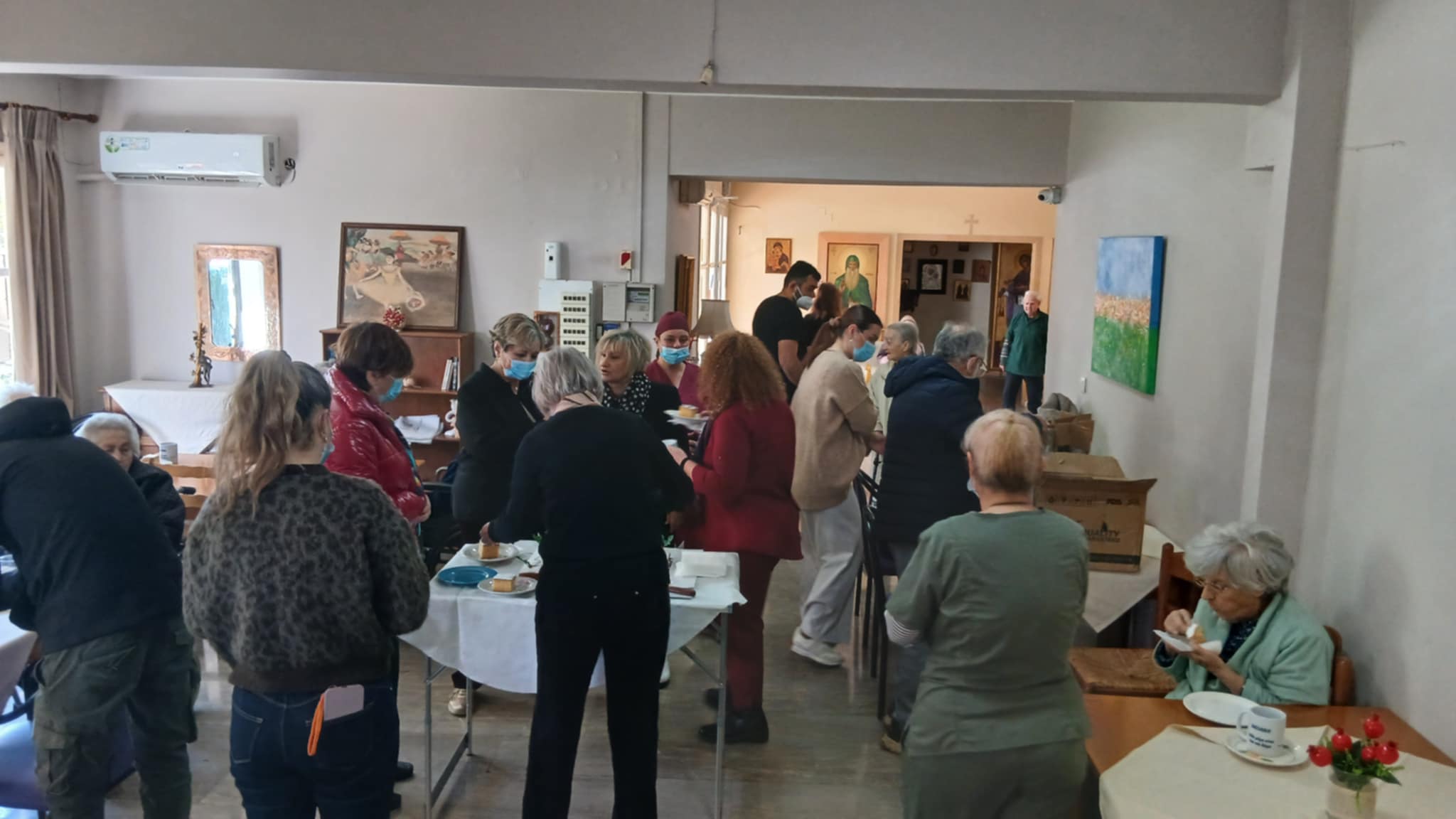 Συγκίνηση στο Γηροκομείο Ναυπλίου