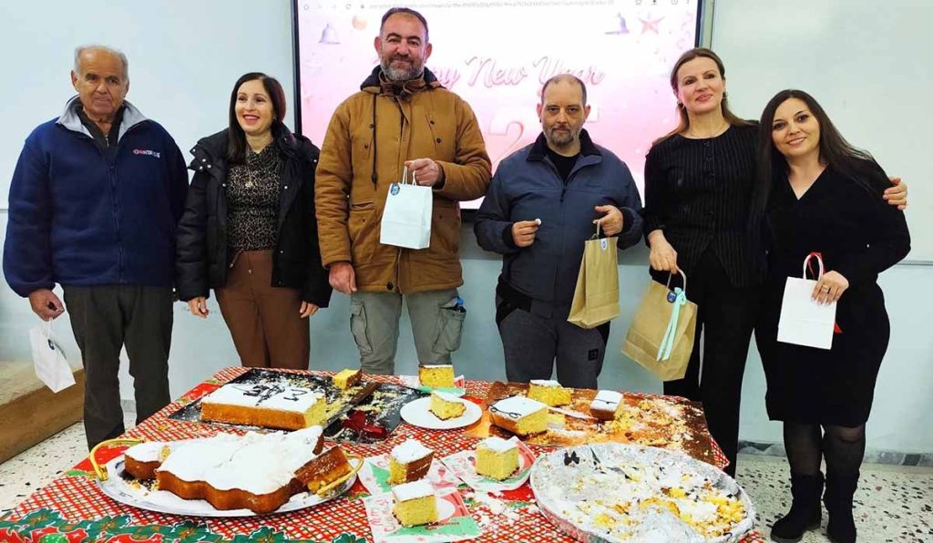 Κοπή πίτας ΣΔΕ Ναυπλίου