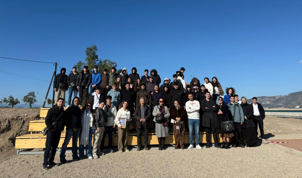 Ξενάγηση σε μαθητές και καθηγητές του Collège Notre Dame Du Balamand του Ορθοδόξου Πατριαρχείου Αντιοχείας