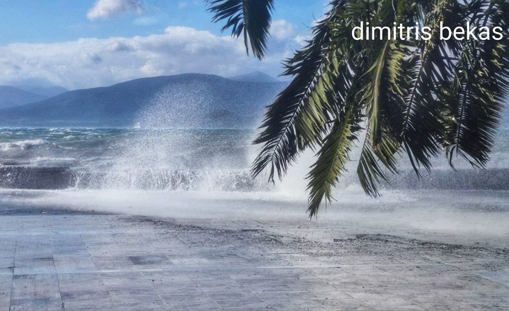 Ισχυροί άνεμοι στο Ναύπλιο 10-1-2026