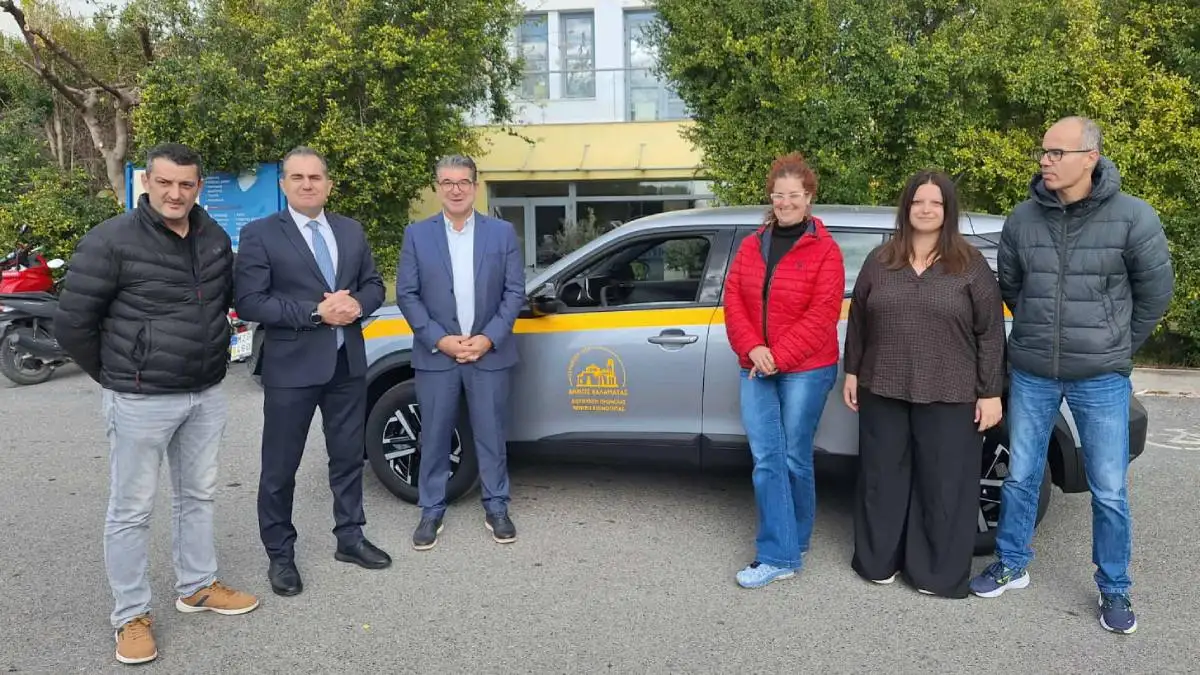Νέο όχημα για την κάλυψη των αναγκών της κινητής μονάδας του Κέντρου Κοινότητας Δήμου Καλαμάτας