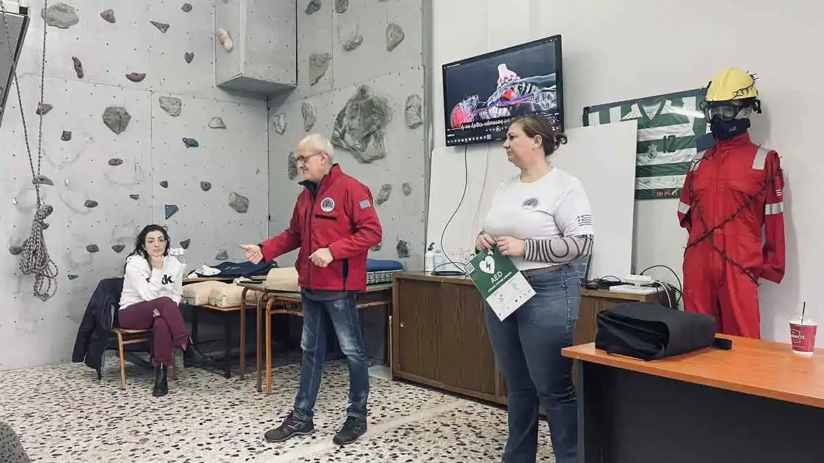 Εκπαίδευση Πρώτων Βοηθειών στον Σύλλογο ΑμεΑ Αργολίδας