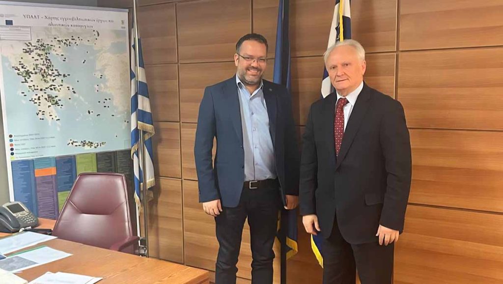 Τάσος Χρόνης Γιάννης Ανδριανός συνάντηση