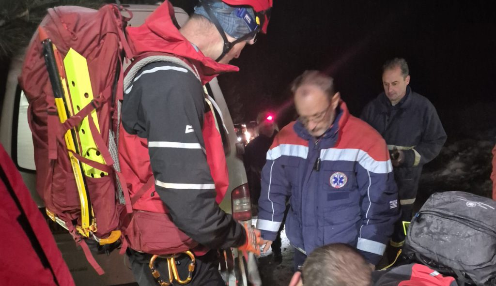 Αίσιο τέλος είχε η επιχείρηση διάσωσης των οκτώ ορειβατών στον Ταΰγετο