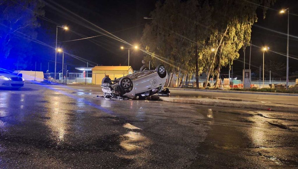 Τροχαίο στο Λουτράκι
