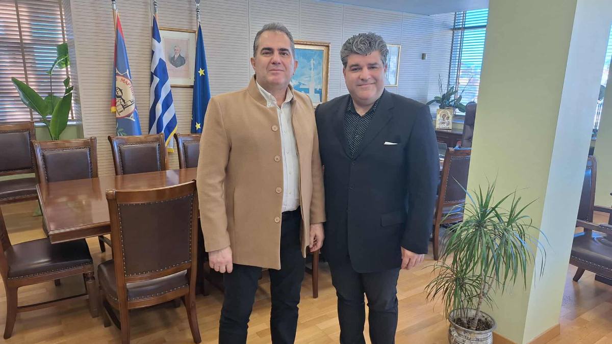 Στον Δήμαρχο Καλαμάτας ο Πρόεδρος της Παμμεσσηνιακής Ομοσπονδίας Αμερικής και Καναδά