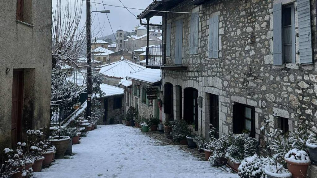 χιόνι Δήμος Γορτυνίας
