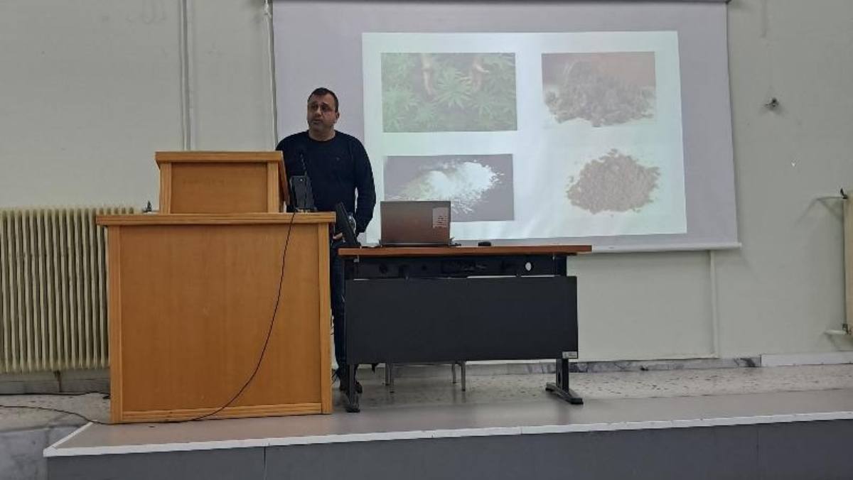 Ενημέρωση ζωής στο 1ο ΓΕΛ Άργους: Μιλώντας ανοιχτά στους μαθητές για τα ναρκωτικά