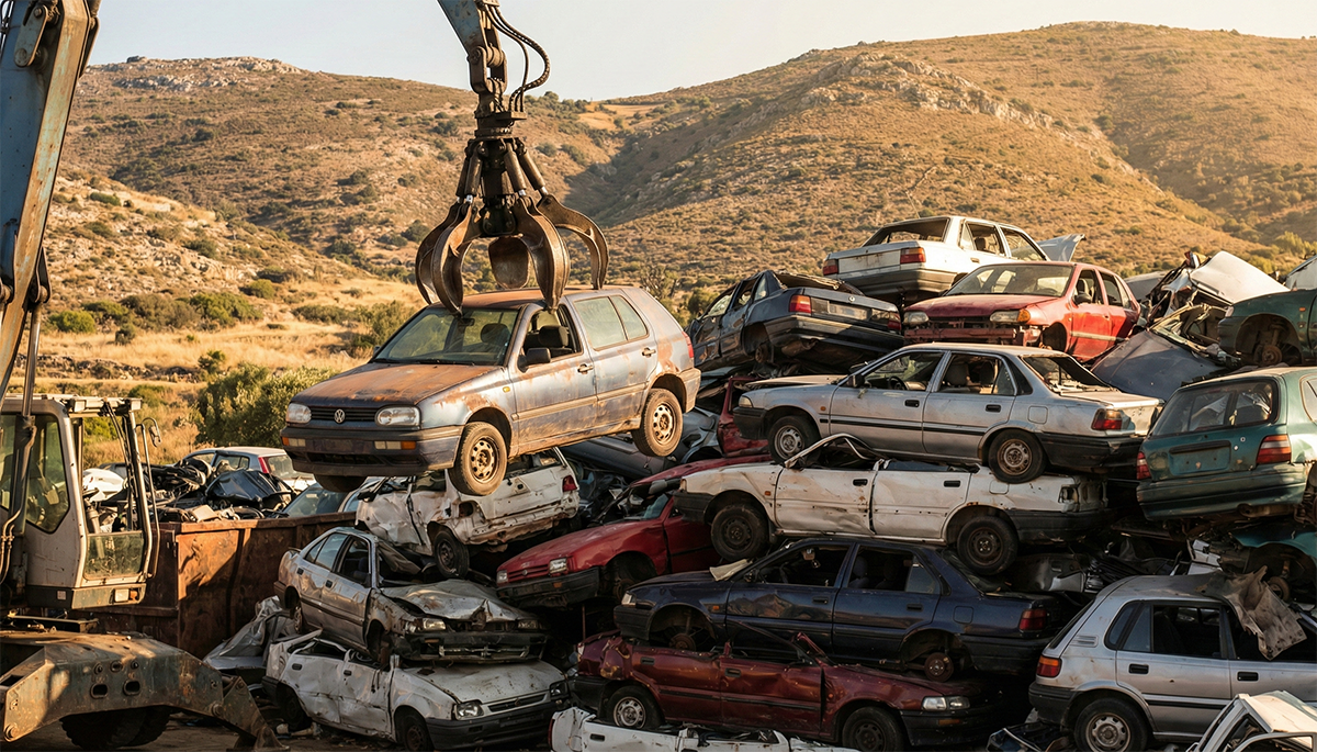 Τελεσίγραφο για τα παλιά ΙΧ: Η λίστα με τα οχήματα που οδεύουν για την πρέσα