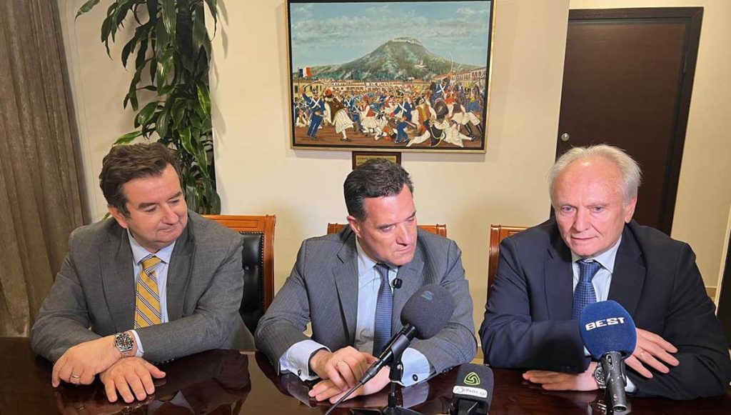 Γιάννης Ανδριανός Άδωνις Γεωργιάδης επίσκεψη Αργολίδα