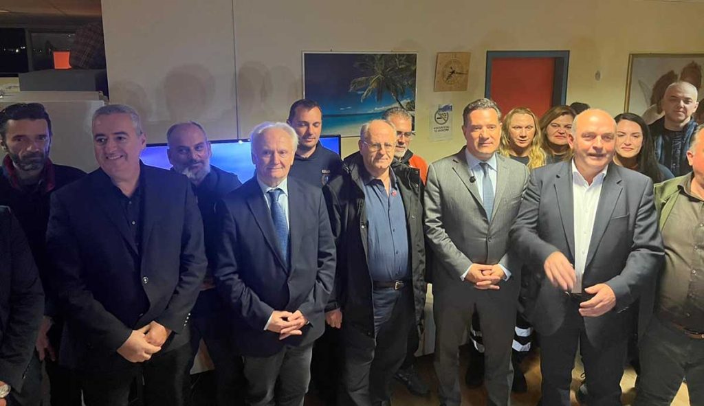 Γιάννης Ανδριανός Άδωνις Γεωργιάδης επίσκεψη Αργολίδα