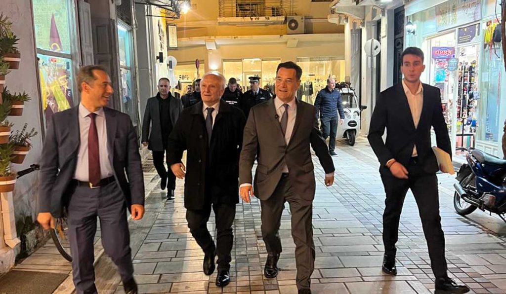 Γιάννης Ανδριανός Άδωνις Γεωργιάδης επίσκεψη Αργολίδα