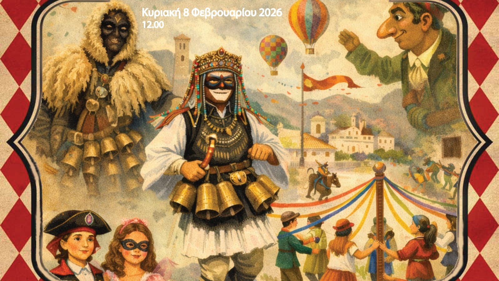 Ναύπλιο: Αποκριάτικα έθιμα ζωντανεύουν στο Μουσείο Παιδικής Ηλικίας