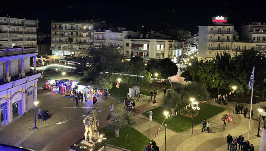 Πλατεία Αγίου Πέτρου Άργος πανοραμική