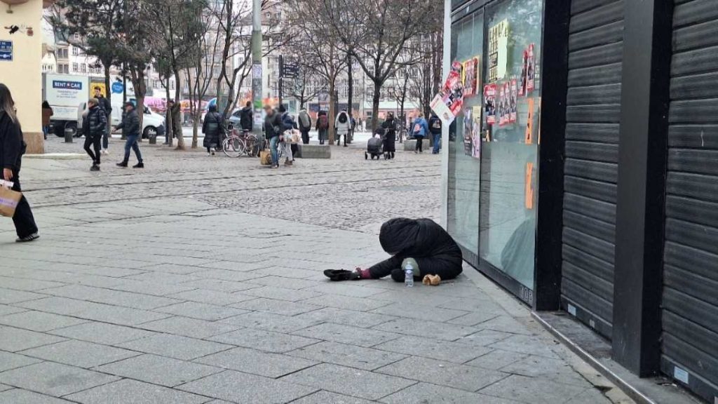 Άστεγοι στο Στρασβούργο