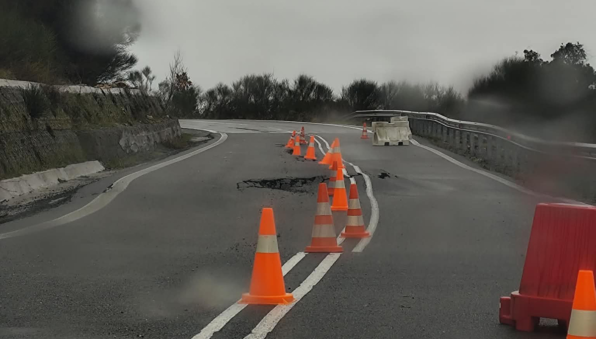 Αρκαδία: Κλειστός ο δρόμος Δημητσάνα – Στεμνίτσα λόγω κατολίσθησης