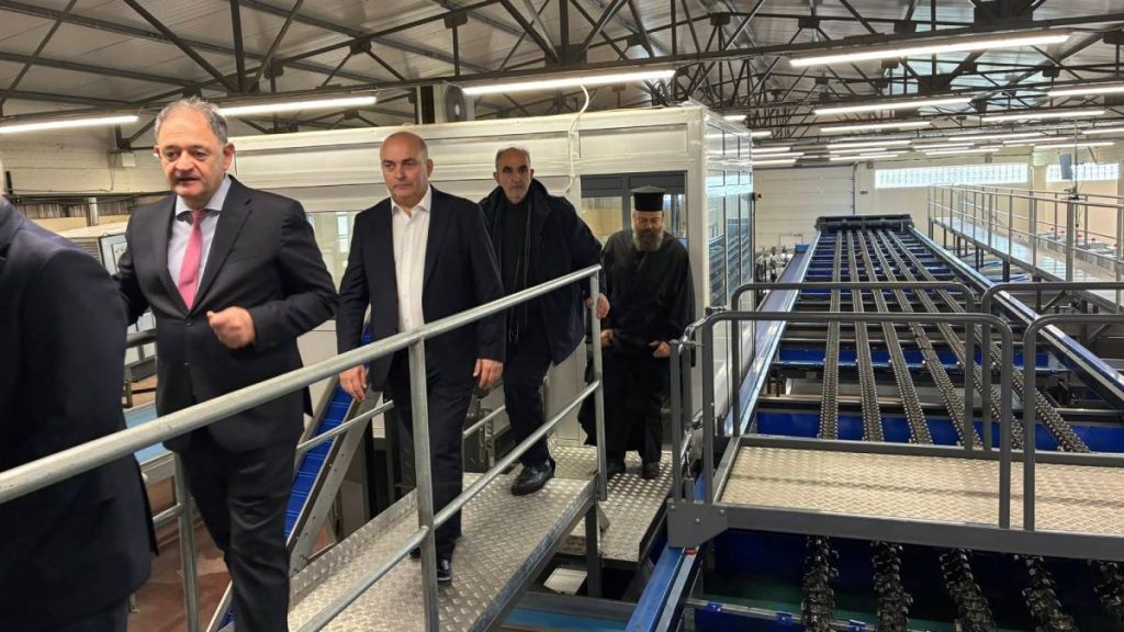 Εγκαίνια γραμμής επεξεργασίας με AI στη Μητροσύλης ΑΕ