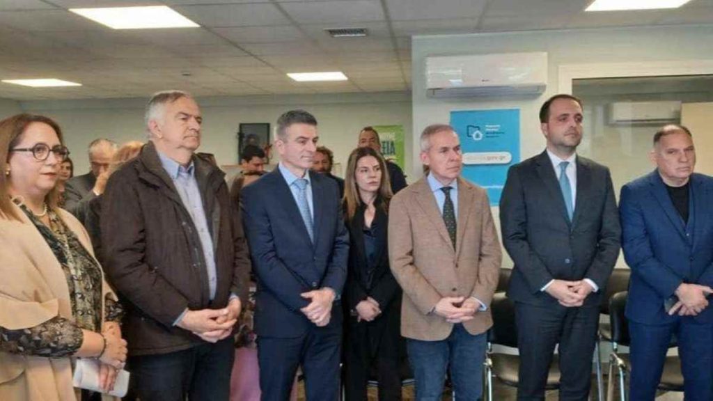 Εγκαίνια για το υποκαταστημα του Ελληνικού Κτηματολογίου στην Σπάρτη