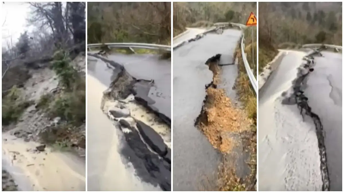 Συναγερμός στον Ταΰγετο: Έκλεισε η συνδετήρια οδός Νέδουσας – Αλαγονίας
