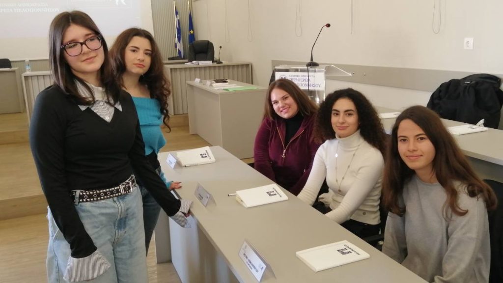 Το Λύκειο Λυγουριού στην πρώτη συνεδρίαση του 2ου Περιφερειακού Συμβουλίου Νέων Πελοποννήσου