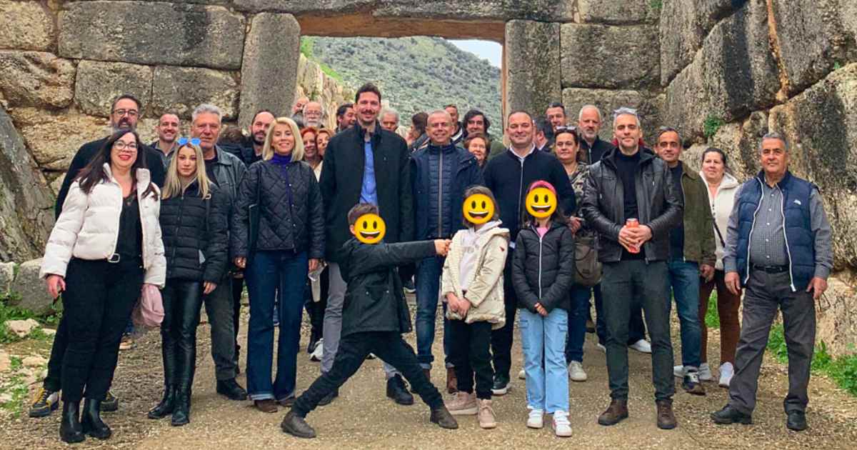 «Πάμε αλλιώς»: Κοπή πίτας με συμβολισμό στις Μυκήνες