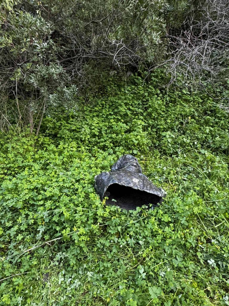 Πέταξαν την προτομή του Μαυροκορδάτου στο φαράγγι