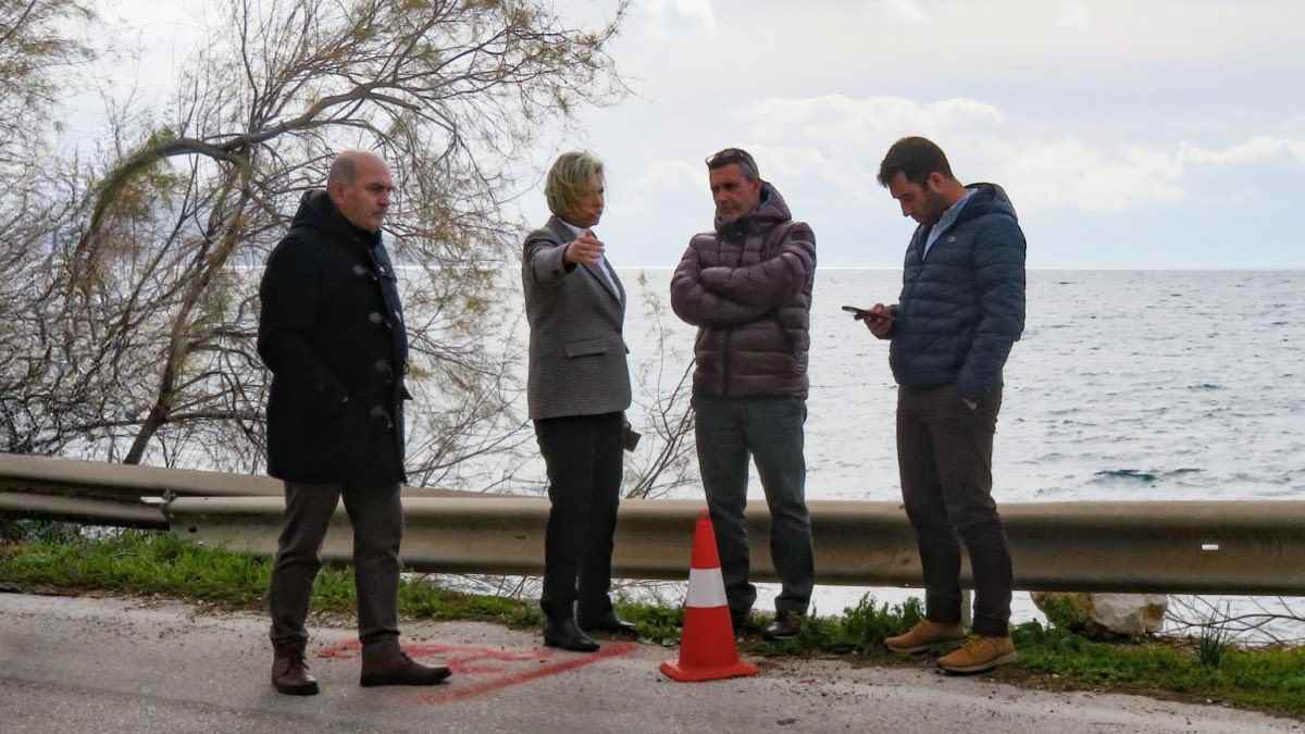 Στοχευμένες παρεμβάσεις για την προστασία της επαρχιακής οδού Κάντια – Ίρια