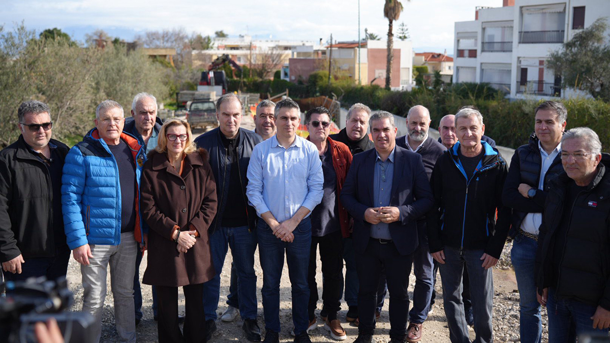 Αντιπλημμυρικά έργα στην Ολυμπία Οδό – Επιτόπιος έλεγχος σε Κορινθία και Αχαΐα