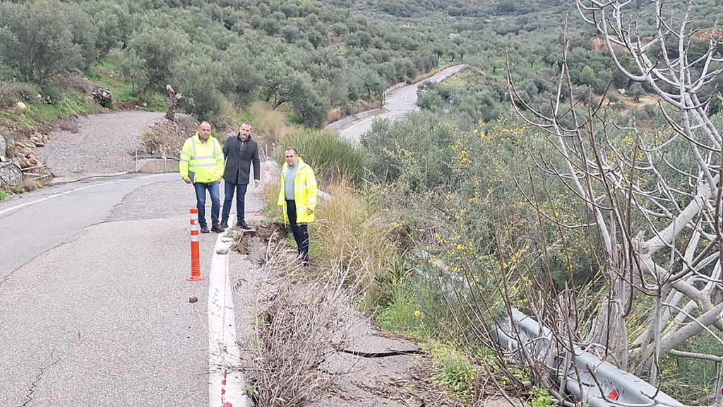 Ζημιές από την κακοκαιρία στην Καλαμάτα