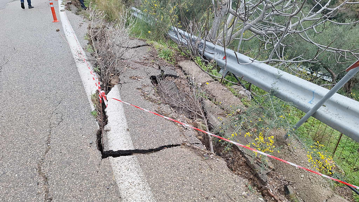 Έκτακτο: Κλειστή η Εθνική Τρίπολης – Καλαμάτας λόγω καθίζησης