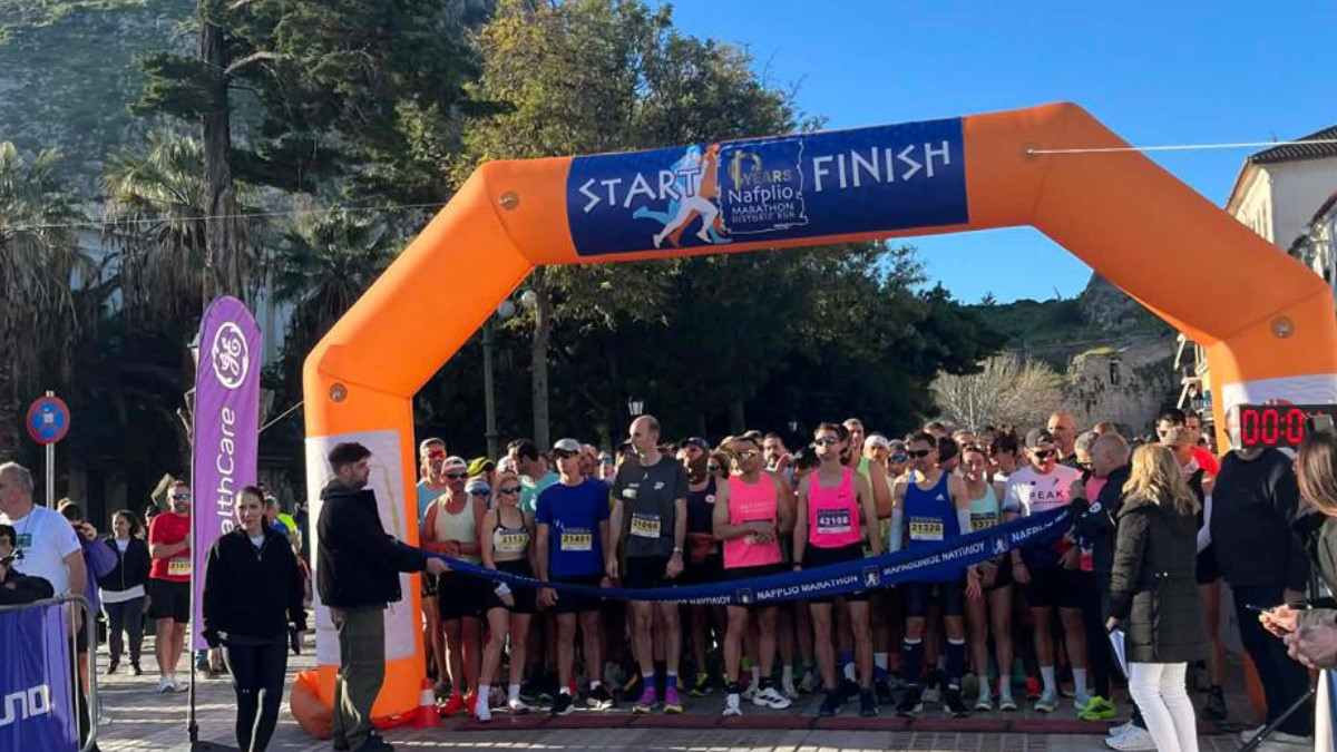 Γιορτή αθλητισμού, συμμετοχής και εξωστρέφειας ο 10ος Μαραθώνιος Ναυπλίου