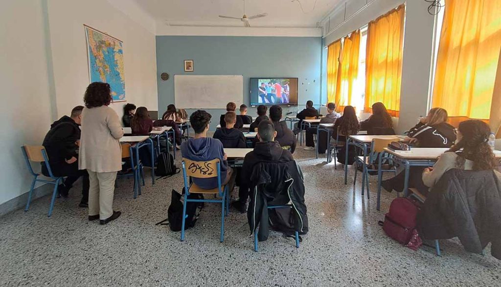 1ο ΓΕΛ Ναυπλίου δράση κατά του bullying