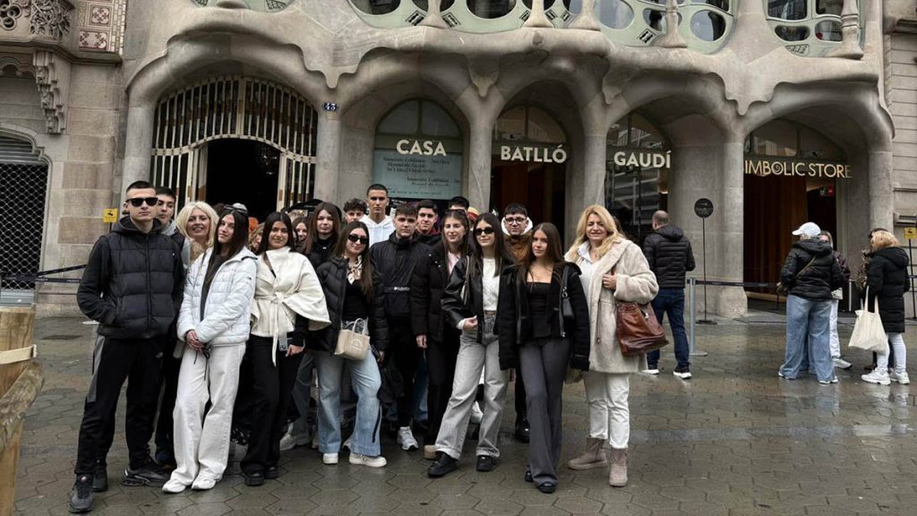 Το 1ο Λύκειο Άργους στη Βαρκελώνη