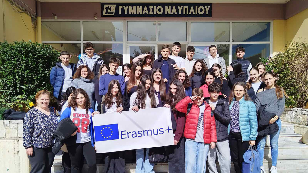 Άρωμα Ευρώπης στο 1ο Γυμνάσιο Ναυπλίου